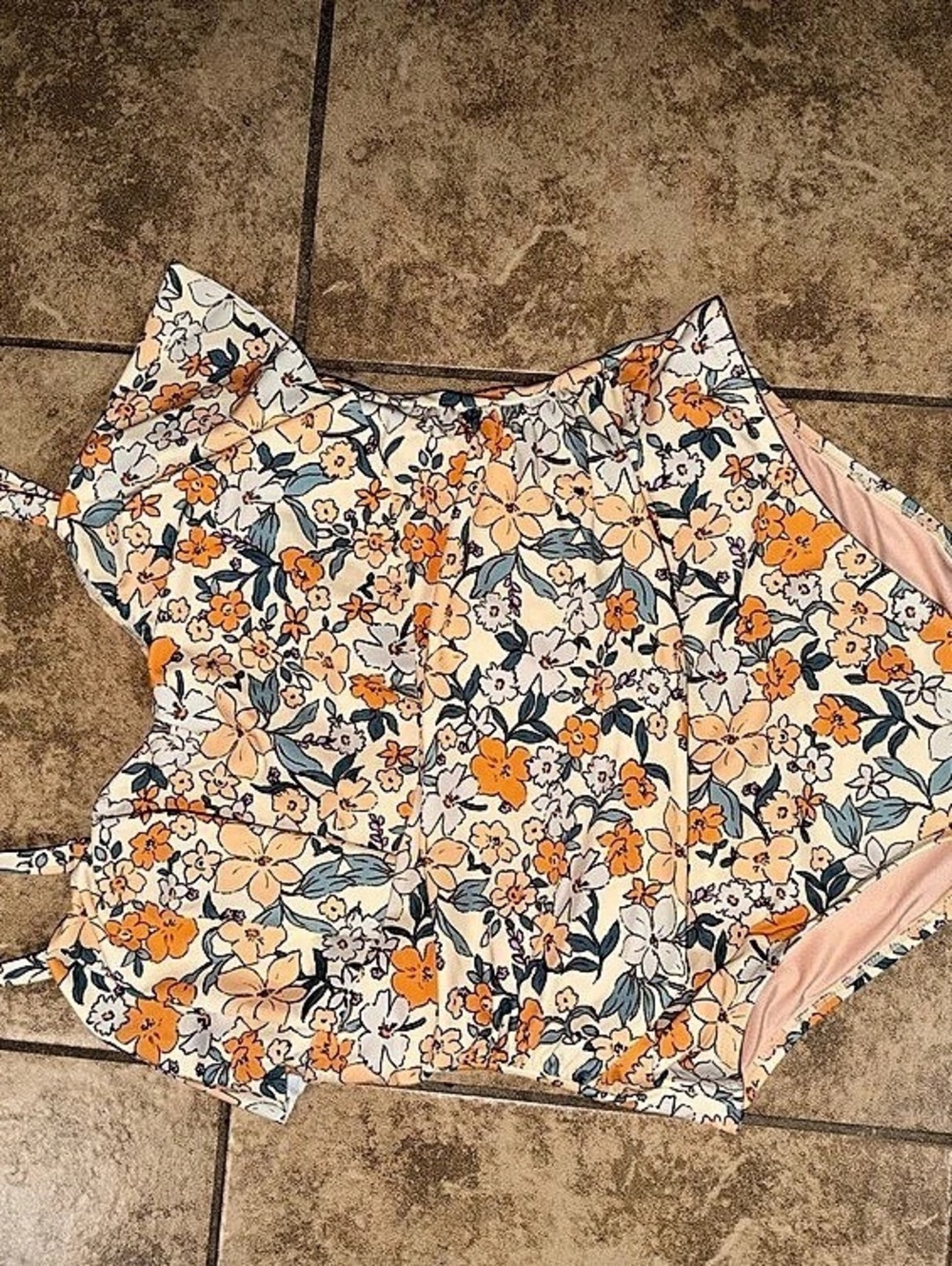 Floral One-Piece Swimsuit